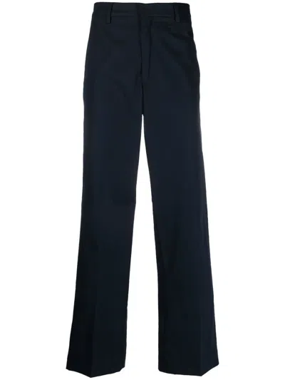 Barena Venezia Mid-rise Straight-leg Trousers In Blue