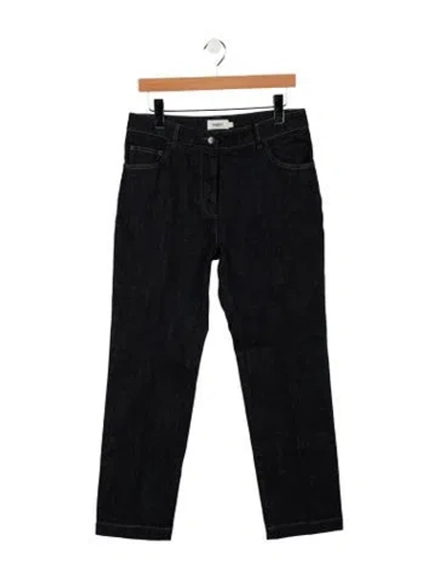Pre-owned Barena Venezia Mid-rise Straight Leg Jeans W/ Tags In Black