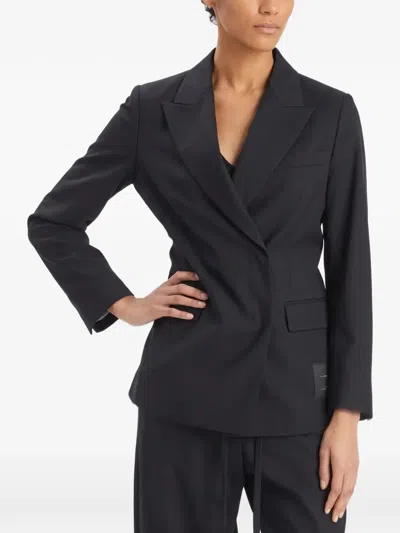 Barena Venezia Mimi Double-breasted Blazer In Black