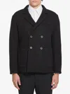 Barena Venezia Molena Lanoso Outerwear In Black