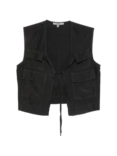 Barena Venezia Multi Pura Silk Vest In Black