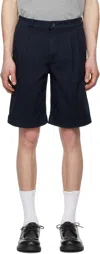 Barena Venezia Navy Scandola Palio Shorts In Navy 170