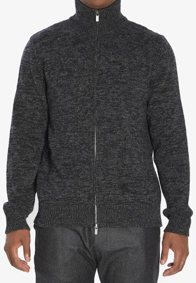 BARENA VENEZIA NEMBO BISTO ZIP-UP SWEATER