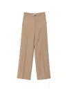 Barena Venezia Nini Pressed-crease Trousers In Brown