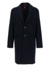 Barena Venezia Buttoned Wool Coat In Black
