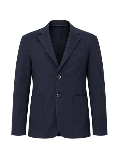 Barena Venezia Notched-lapel Single-breasted Blazer In Blue