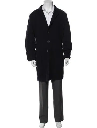 Pre-owned Barena Venezia Overcoat In Black