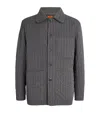 Barena Venezia Padded Overshirt In Black