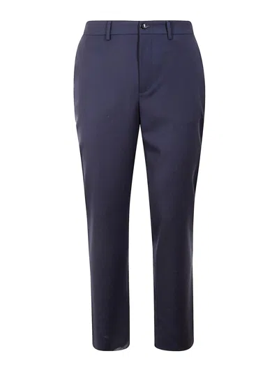 Barena Venezia Tailored Wool Pants In Blue