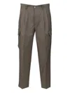 Barena Venezia Pantalone Rione Novento 99 Lana 1 Elastan Trousers Brown In Brown