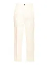 Barena Venezia Pantalone Roxanne Traverso 97 Cotone 3 Elastane Trousers White In White