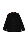 Barena Venezia Patch-pocket Button Overshirt In Black