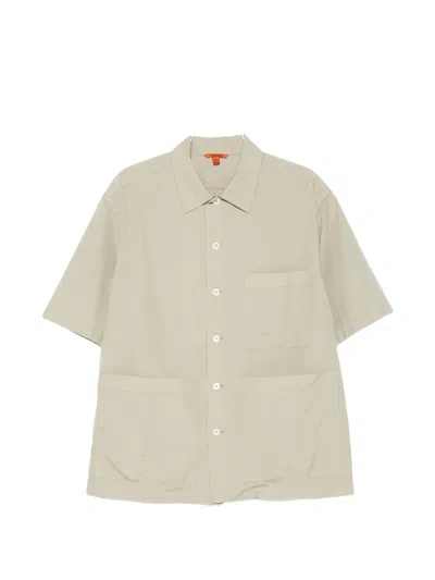 Barena Venezia Patch-pockets Donde Bagio Shirt In Green