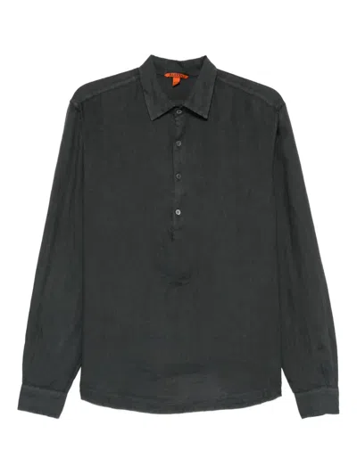 Barena Venezia Pavan Linen Shirt In Gray