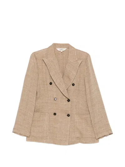 Barena Venezia Peaked-lapel Double-breasted Blazer In Neutral