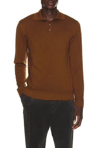 Barena Venezia Pevaron Brunal Polo In Brown