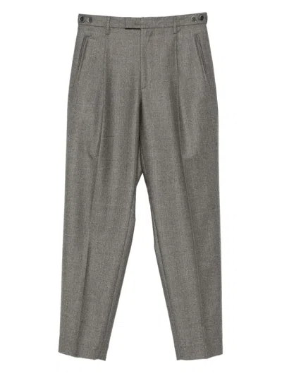Barena Venezia Pleated-details Trousers In Gray