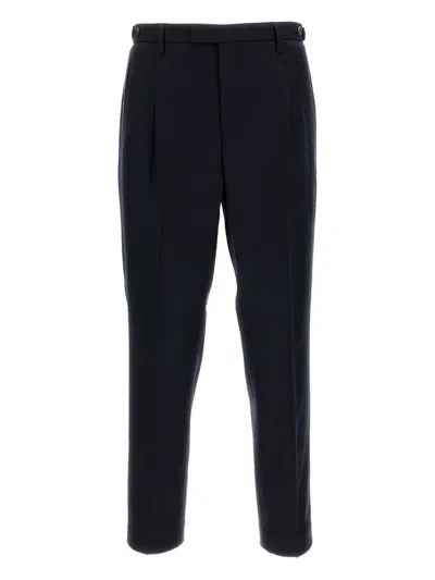 Barena Venezia Pleated-front Trousers In Blue
