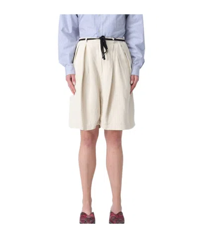 Barena Venezia Pleated-design Shorts In White