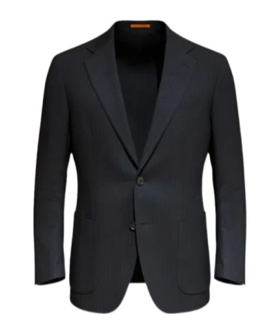 Barena Venezia Pocket Blazer In Black
