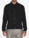 Barena Venezia Pointed-collar Knitted Cardigan In Black