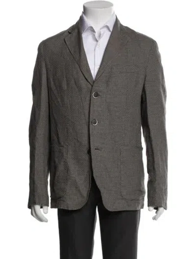 Pre-owned Barena Venezia Printed Jacket In Gray