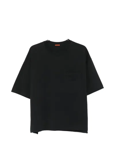 Barena Venezia Quadra Chest-pocket T-shirt In Black