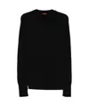 Barena Venezia Ribbed Crew-neck Sweater In Black