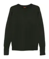 Barena Venezia Ribbed Wool Sweater In Black