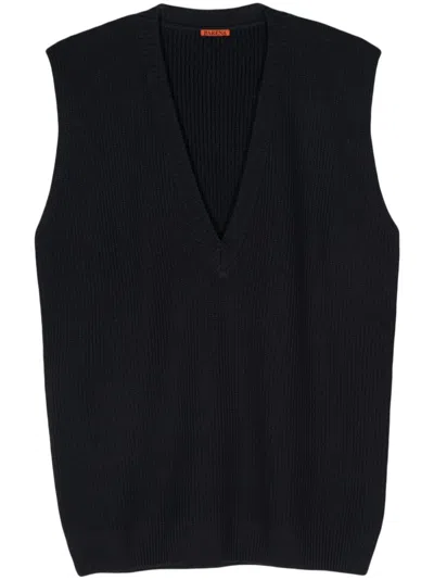 BARENA VENEZIA RIBBED-KNIT VEST
