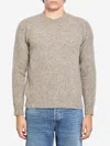 Barena Venezia Narci Alpaca Wool Blend Crew Neck Sweater In Sand