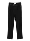 Barena Venezia Satin-trimmed Trousers In Black