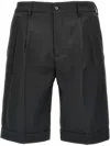 Barena Venezia Barena 'scandola Tropical' Bermuda Shorts In Grey