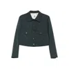 Barena Venezia Button-fastening Flap-pocket Jacket In Black
