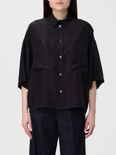 Barena Venezia Shirt Barena Woman Color Brown In Black