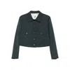 Barena Venezia Button-fastening Flap-pocket Jacket In Green
