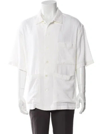 Pre-owned Barena Venezia Short Sleeve Shirt W/ Tags In Neutral