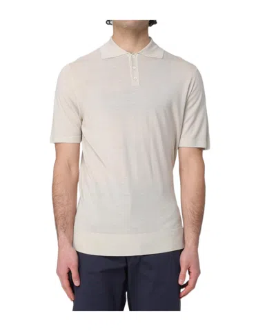 Barena Venezia Short-sleeve Polo Shirt In White