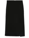 Barena Venezia Textured Midi Pencil Skirt In Black