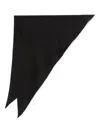 Barena Venezia Silk Bandana Scarf In Black