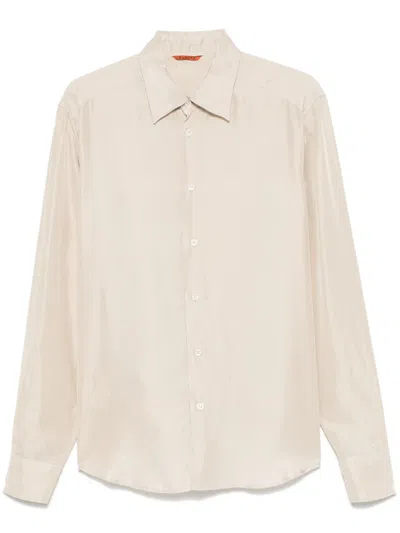 Barena Venezia Silk Shirt In Neutrals