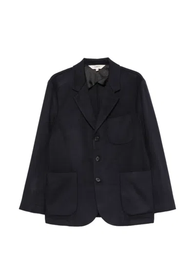 Barena Venezia Silvano Patch-pocket Single-breasted Blazer In Blue