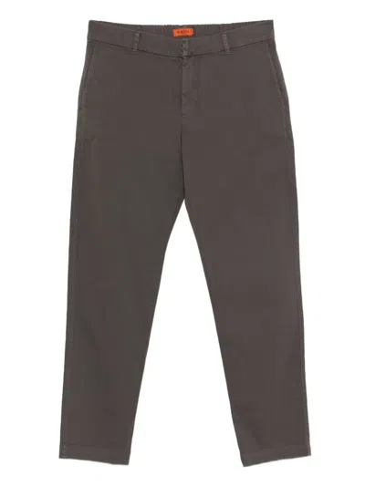 Barena Venezia Slim Cut Trousers In Gray