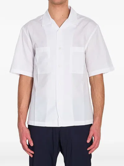 Barena Venezia Barena Solana Camp Collar Shirt In White