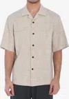 Barena Venezia Solana Gresto Short-sleeved Shirt In Gray