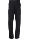Barena Venezia Straight-leg Cropped Trousers In Black