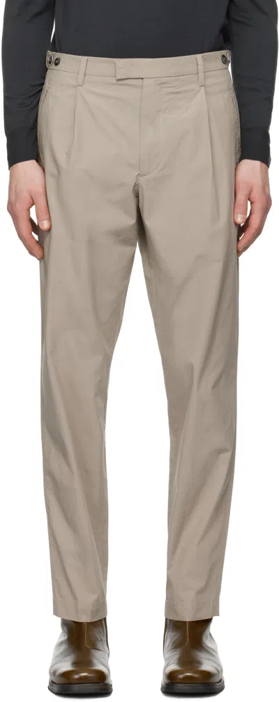 Barena Venezia Stretch-fit Casual Pants In Gray