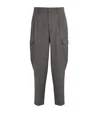 Barena Venezia Pantalone Rione Novento 99 Lana 1 Elastan Trousers Brown In Gray