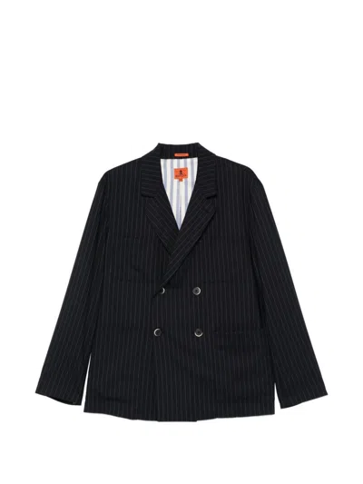Barena Venezia Striped Blazer In Blue