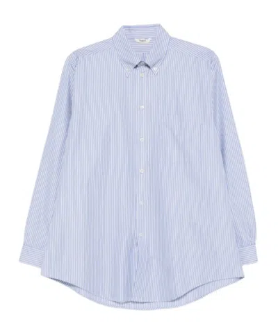 Barena Venezia Striped Button-up Shirt In Blue